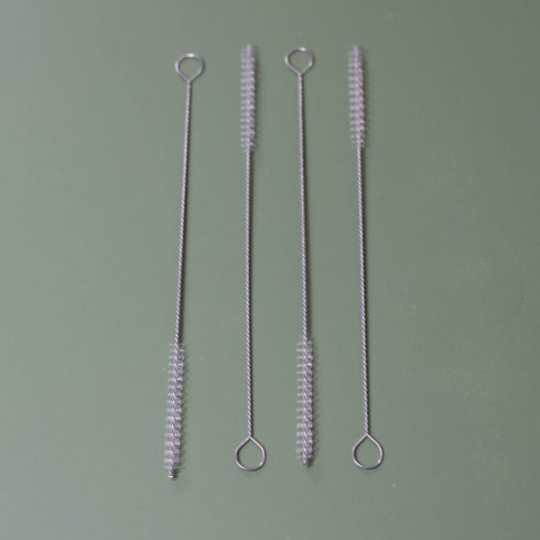 Goupillon pour pailles en inox