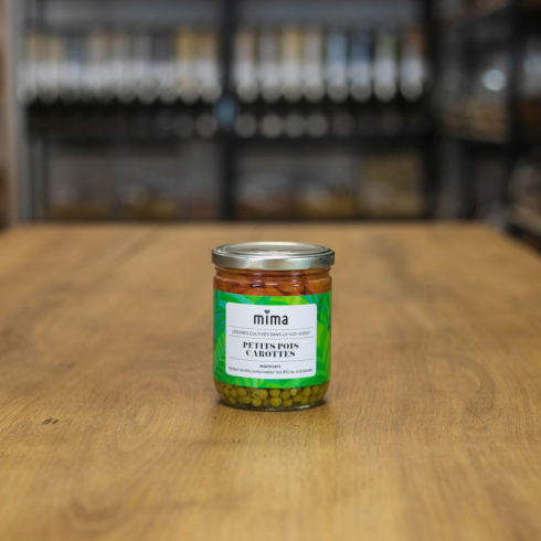 Petits pois carotte (420g) chez Annagram, épicerie vrac située au Mans