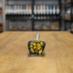 Olives farcies poivrons chez Annagram, épicerie vrac située au Mans