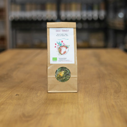 Tisane Doux Transit - Annagram épicerie Vrac - Le Mans - Produits Bio et Locaux - Accessoires Zéro Déchet