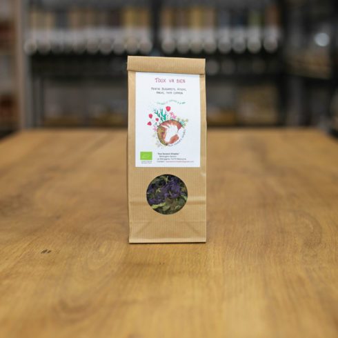 Tisane Toux va bien - Annagram épicerie Vrac - Le Mans - Produits Bio et Locaux - Accessoires Zéro Déchet