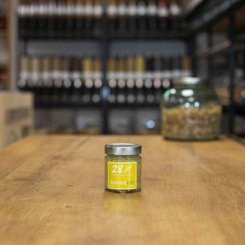 Confiture banane kiwi anti gaspi chez Annagram épicerie vrac, magasin bio situé au Mans