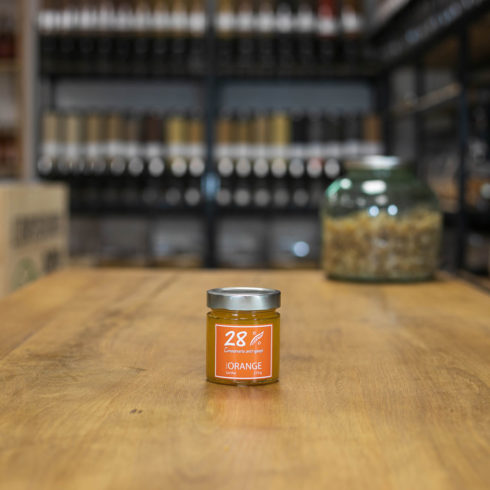 Confiture orange anti gaspi chez Annagram épicerie vrac, magasin bio situé au Mans