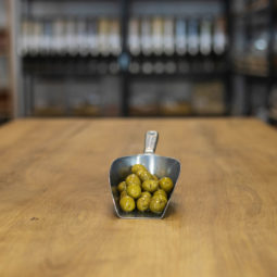 Olives pimentées chez Annagram épicerie vrac, magasin bio situé au Mans