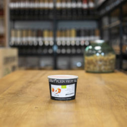 Sorbet pêche 500ml de la ferme de la Métairie chez Annagram épicerie vrac, magasin bio situé au Mans