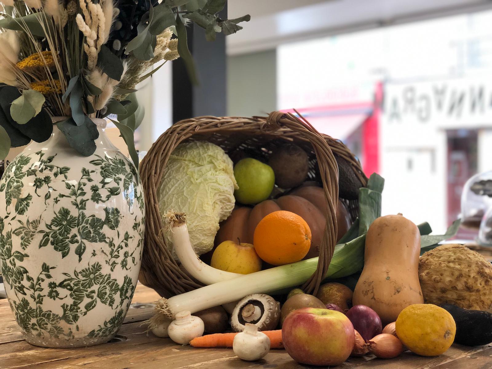 Fruits et légumes bio chez Annagram épicerie vrac, magasin bio situé au Mans