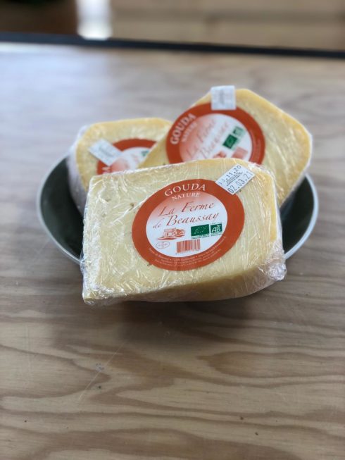 Gouda nature chez Annagram épicerie vrac, magasin bio situé au Mans