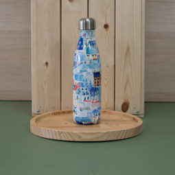 Gourde Qwetch Toits de Paris 500ml chez Annagram épicerie vrac, magasin bio situé au Mans