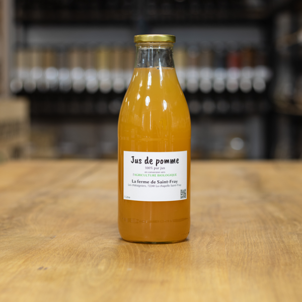 Jus de pomme Saint Fray chez Annagram épicerie vrac, magasin bio situé au Mans