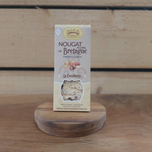 Nougat cacahuète chez Annagram épicerie vrac, magasin bio situé au Mans