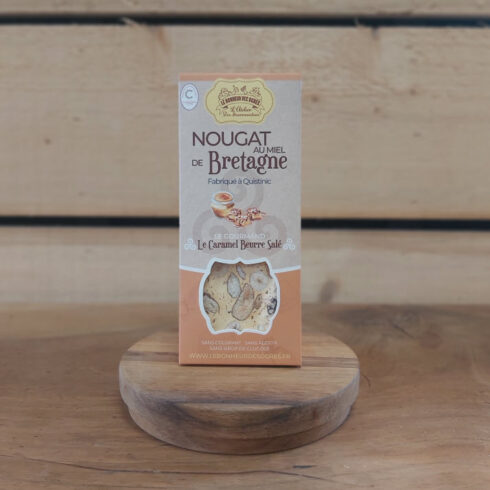 Nougat caramel beurre salé chez Annagram épicerie vrac, magasin bio situé au Mans