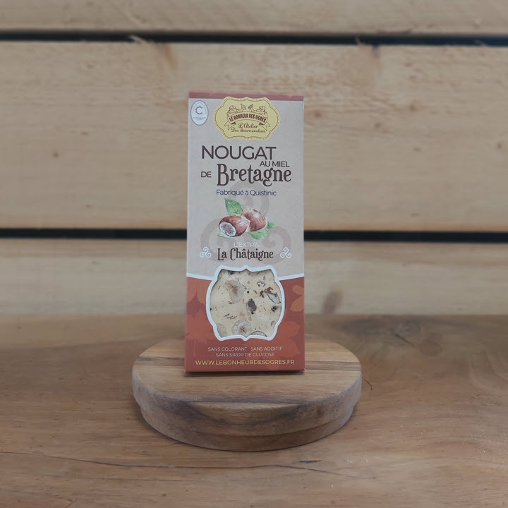 Nougat chataigne chez Annagram épicerie vrac, magasin bio situé au Mans