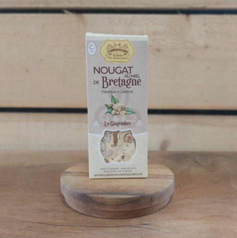 Nougat gingembre chez Annagram épicerie vrac, magasin bio situé au Mans