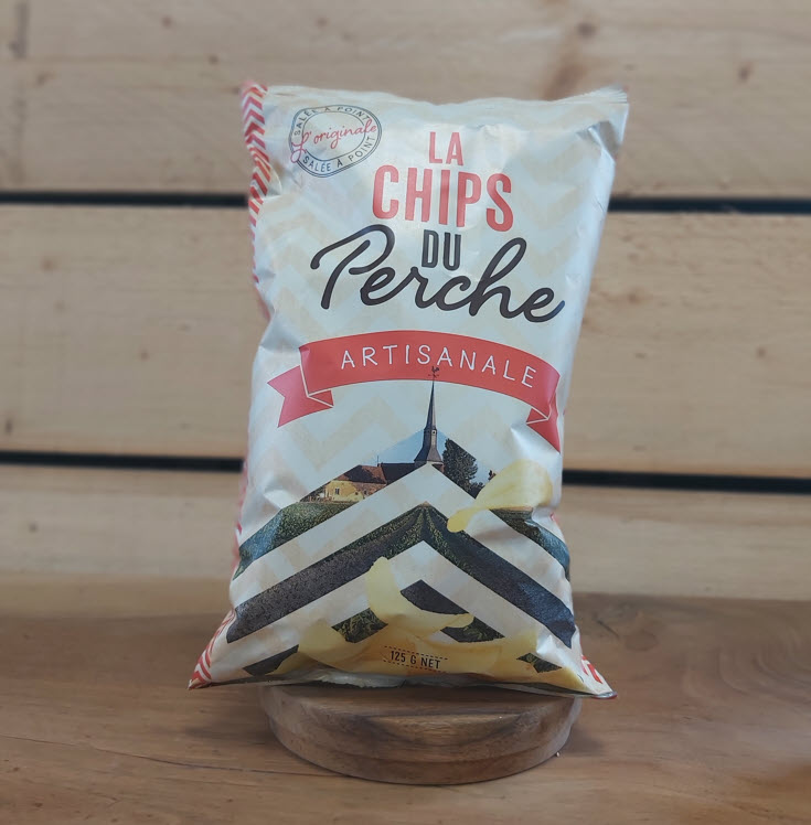 Chips perche 125g chez Annagram épicerie vrac, magasin bio situé au Mans